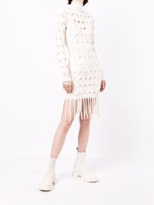 dionlee Dion Lee Tweekleurige mini-jurk - Wit