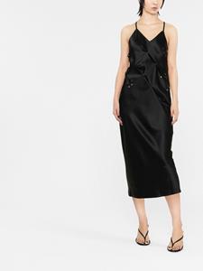 1017alyx9sm 1017 ALYX 9SM Jurk met gesmockt detail - Zwart
