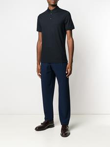 giorgioarmani Giorgio Armani klassiek poloshirt - Blauw