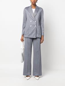 circolo1901 Circolo 1901 Broek met krijtstreep - Blauw