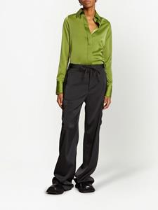 proenzaschoulerwhitelabel Proenza Schouler White Label Broek met trekkoord - Zwart