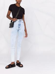 philippplein Philipp Plein High waist jegging - Blauw