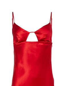 fleurdumal Fleur Du Mal Jurk met keyhole - Rood