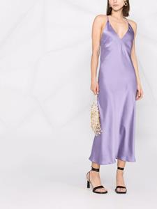 blancavita Blanca Vita Jurk met V-hals - Paars