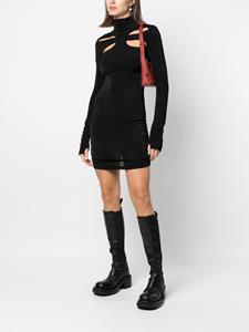MISBHV Mini-jurk met uitgesneden detail - Zwart