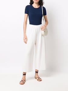 Malo Fijngebreide culotte - Wit