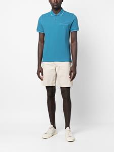 Corneliani Katoenen poloshirt - Blauw