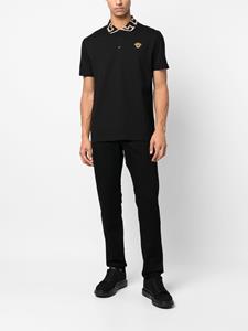 Versace Greca poloshirt - Zwart