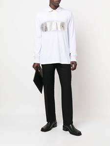 philippplein Philipp Plein Poloshirt met logoprint - Wit