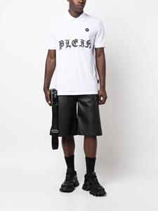 philippplein Philipp Plein Overhemd met logoprint - Wit