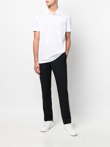 Billionaire Poloshirt met geborduurd logo - Wit