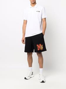 Moschino Poloshirt met logoprint - Wit