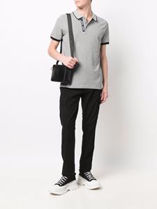 philippplein Philipp Plein Poloshirt met logoband - Grijs