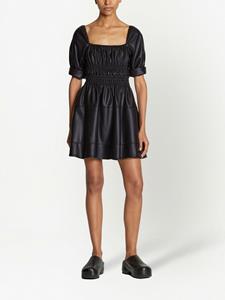 proenzaschoulerwhitelabel Proenza Schouler White Label Mini-jurk van imitatieleer - Zwart