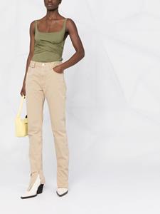 The Attico Straight jeans - Beige