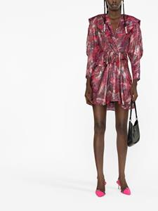 IRO Mini-jurk met print - Roze