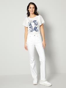 nydj Alina Ankle Jeans Wit Premium Denim | Optic White