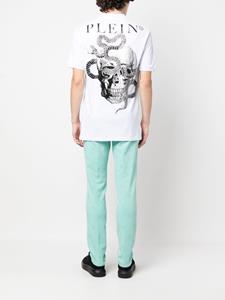 philippplein Philipp Plein Poloshirt met logo - Wit
