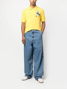 philippplein Philipp Plein Poloshirt met grafische print - Geel