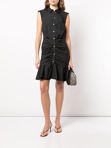 veronicabeard Veronica Beard Blousejurk met ruches - Zwart