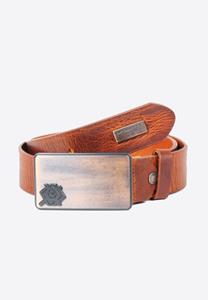 Cipo & Baxx Ledergürtel, mit stylischer Metallschnalle