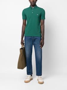 Fay Poloshirt met geborduurd logo - Groen
