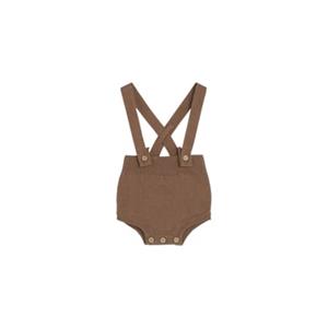 HUST and CLAIRE Hust & Claire Gebreide Romper Malone Mocca