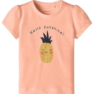 name it T-Shirt Nbffanna Peach Nectar