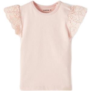 name it T-Shirt Nbfdamme Rose Smoke