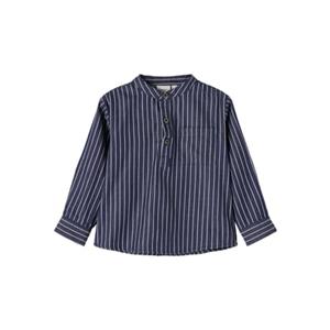 Overhemd Nmma stripes Donkerblauw Denim