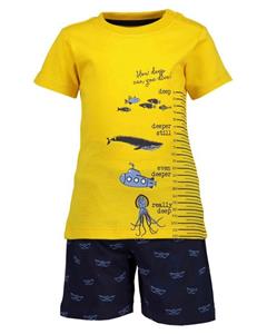 BLUE SEVEN Girls Set van 2 T-shirt + Shorts dooier