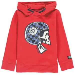 Tom Tailor Boys Hooded Sweatshirt, rood
