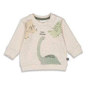 Sweatshirt Cool-A-Saurus Sand Melange