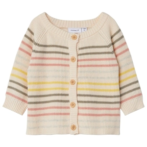 name it Strickjacke Nbfhipas Créme De Pêche