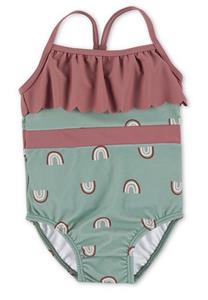 Sterntaler - Kid's Badeanzug Regenbogen - Badpak, turkoois