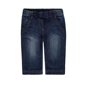 Steiff Girls Hose Jeans, blue denim