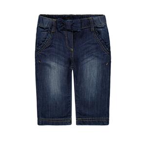 Steiff Girls Hose Jeans, blue denim