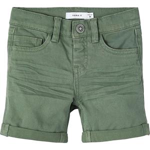 name it Twill Shorts Nmmsofus Duck Green