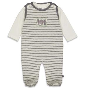 Feetje romper 2-delig Hi Elephant Uit white