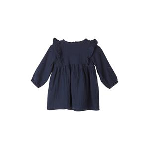 S.Oliver s. Olive r Mousseline jurk blauw
