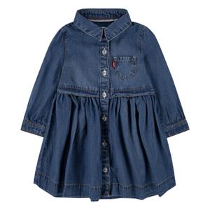 Levis Levi's Kids Denim Jurk blauw