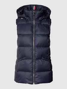 Tommy Hilfiger Steppweste "FEMININE MW RECYCLED DOWN VEST", mit Reißverschlusstaschen
