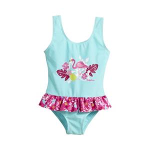 Playshoes badpak Fuchsia Aqua Flamingo-122-128