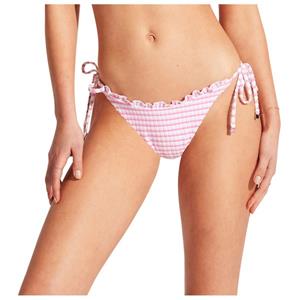 Seafolly - Women's Sorrentostripe Tie Side Rio - Bikinibroekje, roze