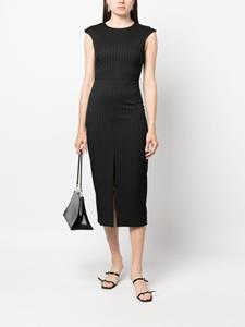 patriziapepe Patrizia Pepe Mini-jurk met krijtstreep - Zwart