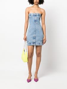 moschinojeans MOSCHINO JEANS Denim mini-jurk - Blauw