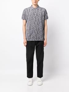 pearlygates PEARLY GATES Poloshirt met logo-jacquard - Grijs
