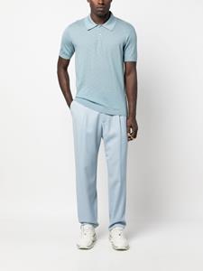 Versace Poloshirt met print - Blauw