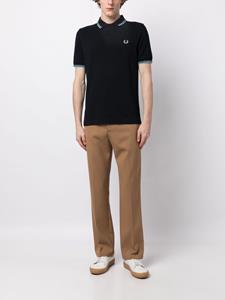 fredperry Fred Perry Poloshirt met geborduurd logo - Blauw