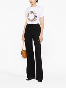 stellamccartney Stella McCartney Stella flared broek - Zwart